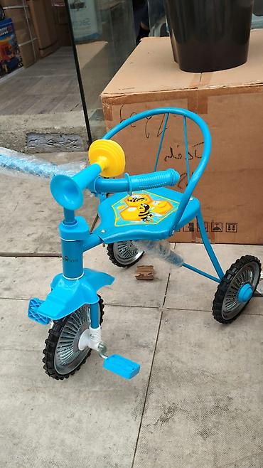 robot itin qiymeti: Uşaq üçtəkərli velosiped - Korpus: möhkəm metal çərçivə, ön və arxa — 1