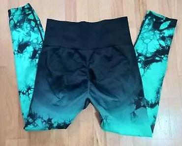 Helanke, biciklistički šortsevi: Ženske sportske helanke visokog struka - Model: duge helanke sa — 23