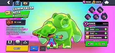 Аренда оборудования: Brawl Stars oyun hesabı - Kupa: 1065 - Brawl Pass səviyyəsi: 15 - — 5