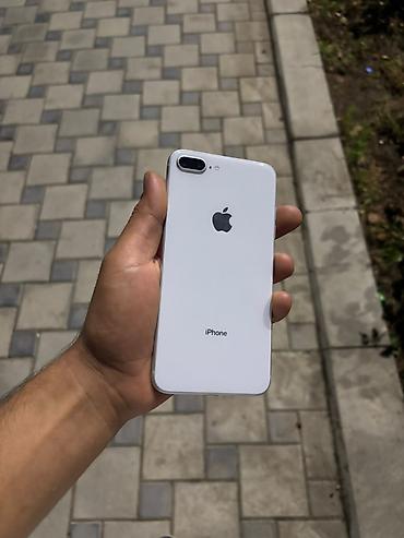 iphone x irşad telecom: IPhone 8 Plus, 64 GB, Ağ, Barmaq izi, Simsiz şarj — 1