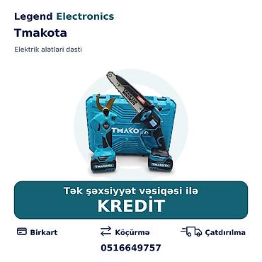 qacis aləti: Elan başlığı: Elektrik alətlər dəsti Tmakota: akkumulyatorlu budama — 1