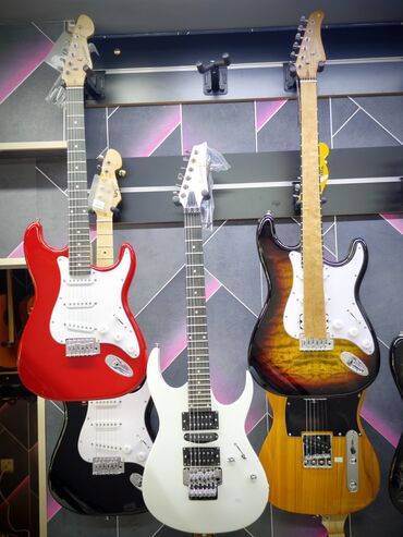 Elektro gitaralar: Elektron gitara, 6 sim, Yeni, Ünvandan götürmə — 9