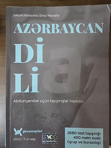 Məhsul: “Azərbaycan Dili – Abituriyentlər üçün tapşırıqlar toplusu”