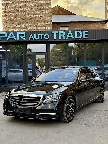 для мерс: Mercedes-Benz S-Class: 2020 г., 4 л, Автомат, Бензин, Седан — 5