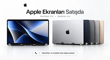 turk qaz sobasi: Apple MacBook ekranları satışda — MacBook Pro və MacBook Air üçün — 1
