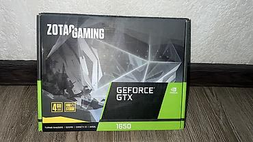 fire: Видеокарта ZOTAC Gaming GeForce GTX 1650 (Новая) - Память: 4 ГБ GDDR5 — 1