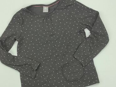 sukienka letnia czarna w kwiaty: Blouse, Little kids, 8 years, 122-128 cm, condition - Very good