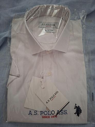 Kişi geyimləri: Köynək, U.S. Polo Assn, S, rəng - Ağ — 1