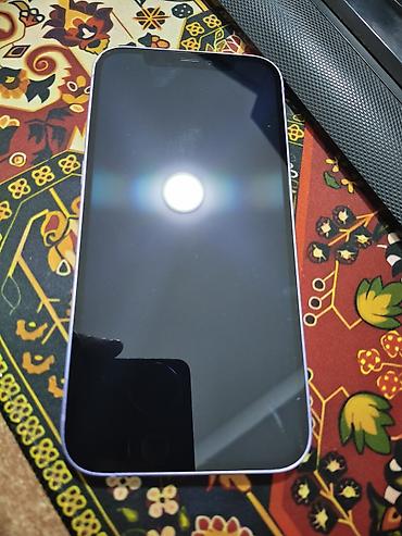 Apple iPhone: IPhone 12, Б/у, 128 ГБ, Deep Purple, 75 % — 2