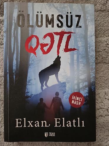 resident evil biohazard: Elxan Elatlının "Ölümsüz qətl" detektiv romanı satılır. TEAS Press — 1