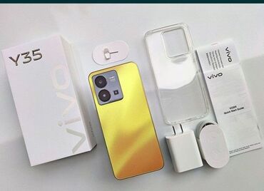 смартфон zte v815w: Vivo Y35 Plus, Новый, 64 ГБ, цвет - Золотой, 2 SIM