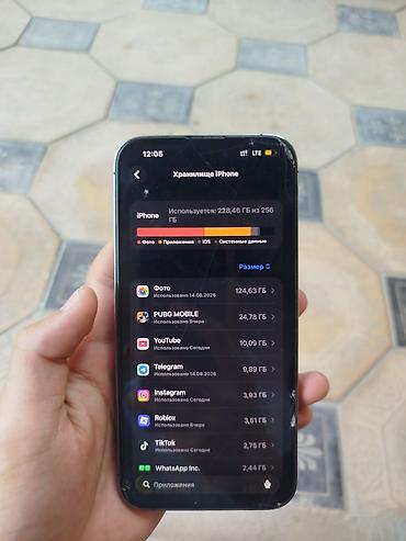 iphone cs max: IPhone 14 Pro, Б/у, 256 ГБ, Deep Purple, Коробка — 4