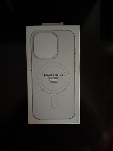 Прозрачный чехол Apple для iPhone 16 Pro Max с MagSafe. Оригинал.есть