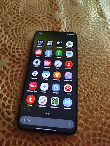 Техника и электроника: Samsung Galaxy S22, 256 ГБ, цвет - Черный, Битый — 1