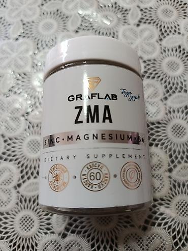protein ocn creatine: GRAFLAB ZMA – sink, maqnezium və B6 vitamininin birgə formulu Məhsul — 1