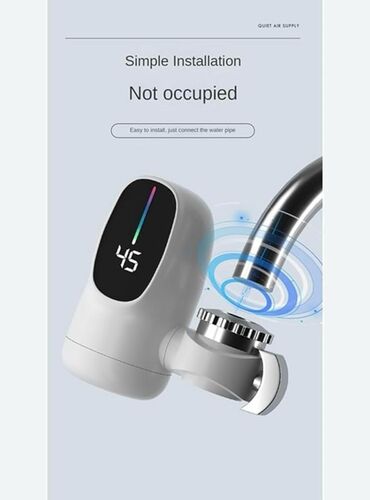 Su qızdırıcı kranlar: Su qizdirici Ani sunqizdirici İsti su krani ✅LCD Temperatur Ekranı — 5