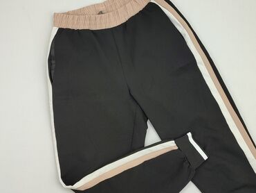 czarne spódniczka z rozcięciem: Sweatpants, Zara, S (EU 36), condition - Good