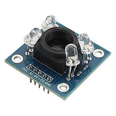 kalimval daccik: TCS3200 Rəng Sensor Kartı – Sensor Yuvalı Model TAOS TCS3200 çipi və — 1