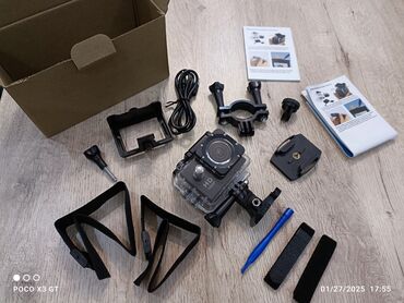 Videokameralar: Aksion Kamera HD *Su keçirmir *Qutudan kameranı harasa bağlamaq və ya — 3
