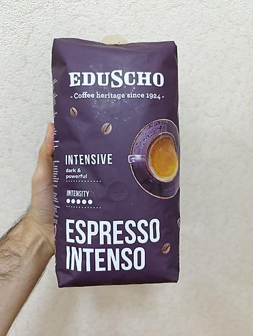 Qida məhsulları: Eduscho Espresso Intenso – 1 kq dənə qəhvə (kofe) Almaniya brendi — 1