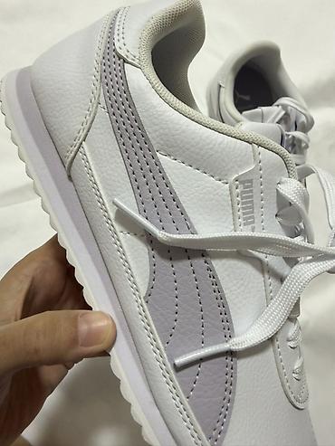 келме сумка: Кроссовкалар, 37, Puma, Жаңы, түсү - Ак, Акылуу жеткирүү, Өзү алып кетүү — 3