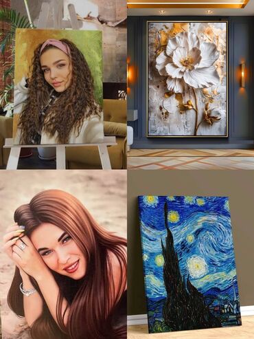 Şəkillər, tablolar: Xüsusi portret və dekorativ rəsm tabloları - Fərdi sifarişlə — 4