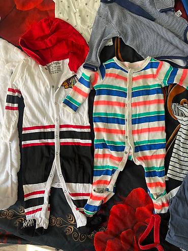 Другие товары для новорождённых: Все вещи для малыша в хорошем состоянии, чистые без пятен, размер — 7