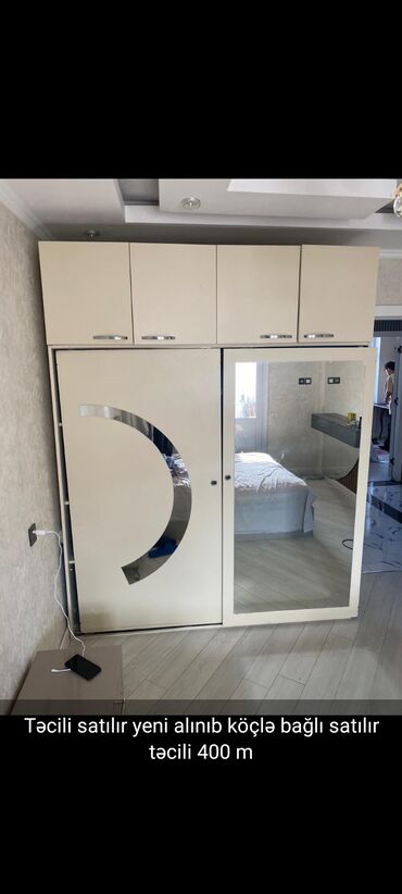Dolablar: Kupe, 2 qapılı Düz dolab, Qarderob, paltar dolabı