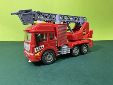 игрушка хаги: Пожарная машинка с подъемным краном Для заказа напишите по ссылке