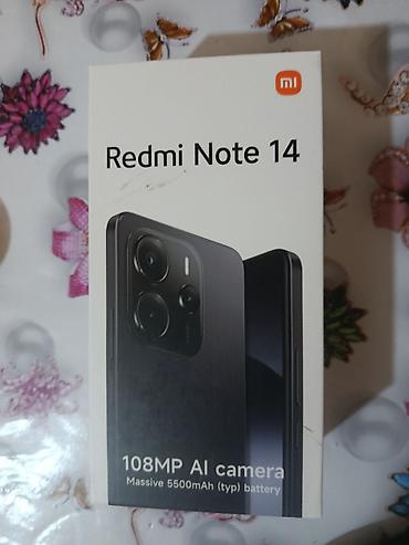 redmi pad 5 qiymeti: Redmi Note 14, 256 GB, rəng - Göy, Barmaq izi, İki sim kartlı — 2