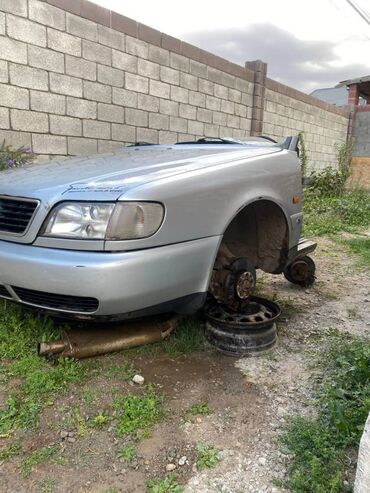 ауди с4 с газом: Переднее правое Крыло Audi 1995 г., Б/у, цвет - Серебристый, Оригинал