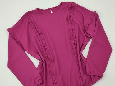 fioletowa spódnice plisowane: Bluzka Damska, 2XL, stan - Idealny