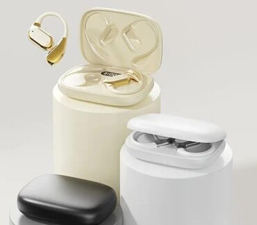 Mikrofonlar: Yeni Simsiz (Bluetooth) Qulaqcıqlar, rəng - Qızılı