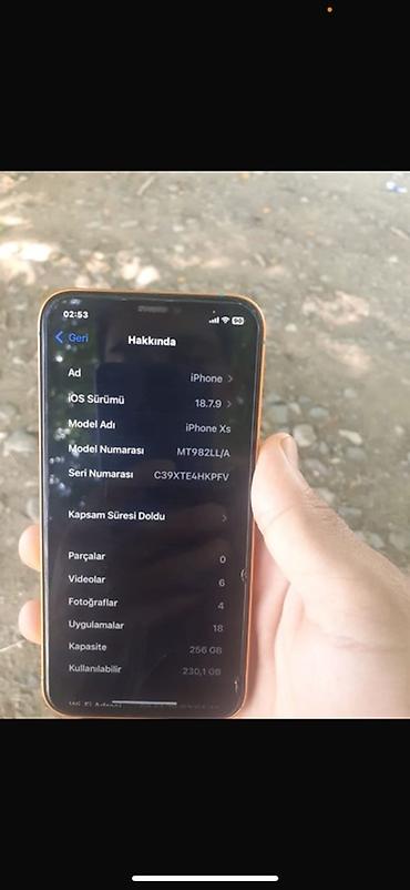 xs max 256: IPhone Xs, 256 GB, Narıncı, Face ID — 3