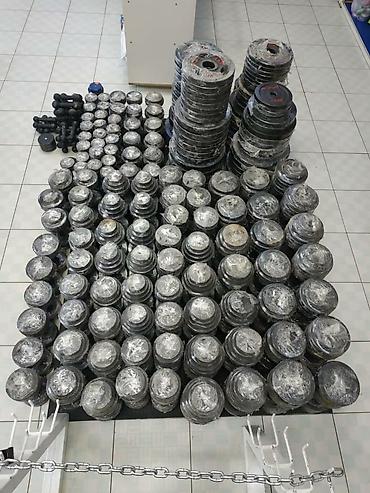 Гантели: Гантели гантель гантельдер железо гантеля Темир гантель блины в — 8