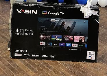 Смарт‑телевизор YASIN 40" Google TV (модель LED‑40G11) - Диагональ