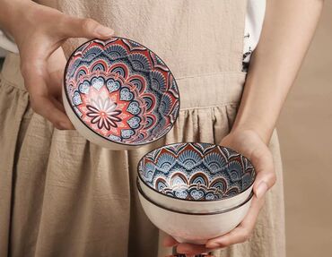посуда кобальт: Красивый керамический набор из 10 пиалок. 
Есть доставка 🚚