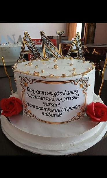 güllü tort: Uşaqlar və böyüklər üçün fərdi dizayn tortlar,Uzun muddet tort şefi — 4