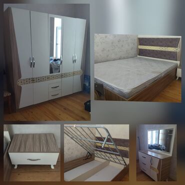 спальни румыния: *550₼ YATAQ mebeli :-TƏCİLİ SATILIR*‼️ Çox Yaxşı vəziyyətdə iki