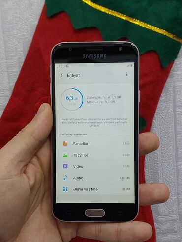 Samsung: Samsung Galaxy J3 2017, 16 GB, rəng - Qızılı