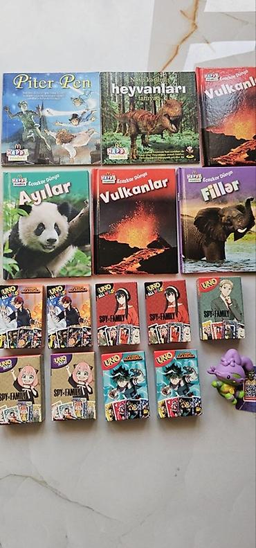 Digər oyuncaqlar: Uşaq üçün maarifləndirici kitablar və kart oyunları dəsti — 1
