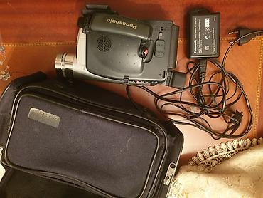 Videokameralar: ORGİNAL-RETRO VİDEO KAMERA Panasonic NV‑Z18 VHS‑C video kamera — 3