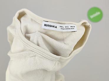 biale majtki: Bershka, T-shirt damski, rozmiar L — 4