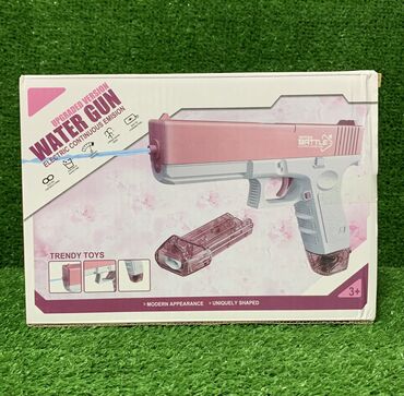 Игрушки: Водомёты на аккумуляторе/электрический автоматы/пистолеты с 2мя — 11