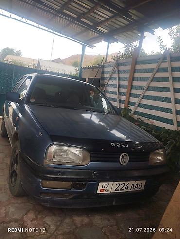 мини электро: Volkswagen Golf: 1993 г., 1.6 л, Механика, Бензин, Хэтчбэк — 1