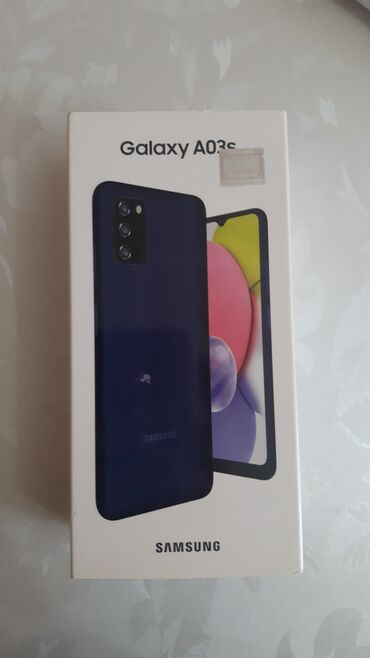 telefon a12: Samsung Galaxy A03s, 32 ГБ, цвет - Синий