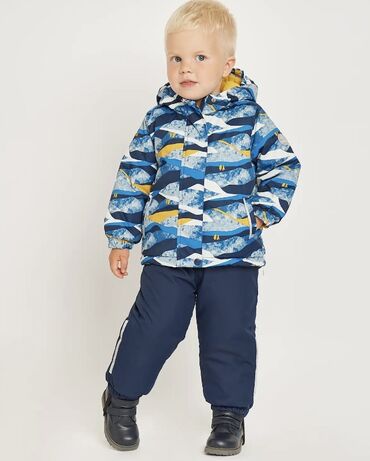 Верхняя одежда: Зимний непромокаемые комбинезон для мальчика 86 размер