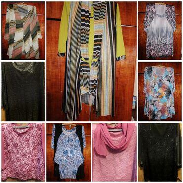 Блузки: Блузки, туники, двойки, кофточки разные на любой вкус и цвет. б/у at lalafo.kg — 3 Блузки: Блузки, туники, двойки, кофточки разные на любой вкус и цвет. б/у — 3