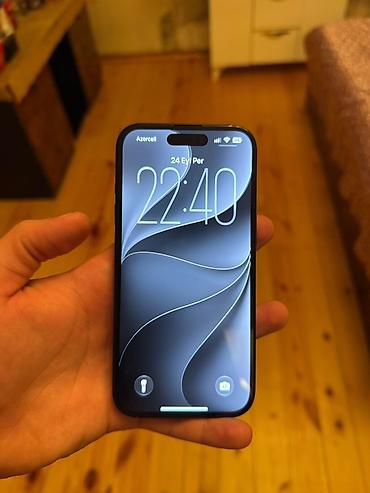 Apple iPhone: IPhone 15, 128 GB, Qara, Face ID — 9