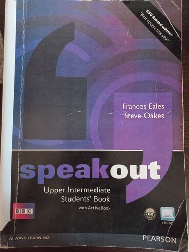 Kitablar, jurnallar, CD, DVD: Speakout intermediate and upper intermediate work book u da içində